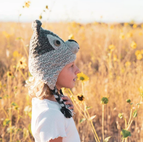 Kids Animal Hat (Wolf)
