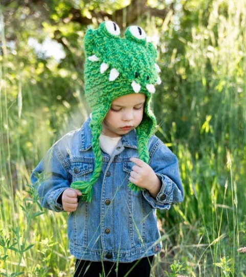 Kids Animal Hat (Crocodile)