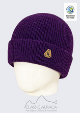 Women's Double Knit English Alpaca Hat (Color Options)