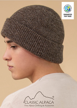 Men's Double Knit English Alpaca Hat (Color Options)