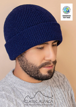 Men's Double Knit English Alpaca Hat (Color Options)