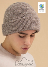 Men's Double Knit English Alpaca Hat (Color Options)