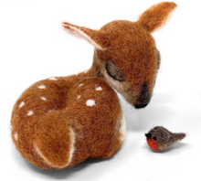 Sleepy Fawn Needle Felting Craft Kit