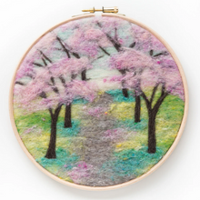 Cherry Blossoms Needle Felting Kit