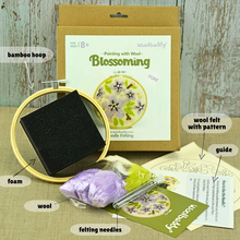 Blossoming Needle Felting Kit