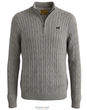 Signature Qtr Zip Alpaca Sweater