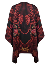 Terra Bella Reversible Alpaca Ruana