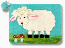 Sheep Felted Coin Purse (Options)