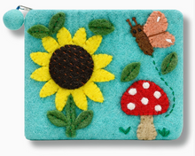 Garden Felted Coin Purse (Options)