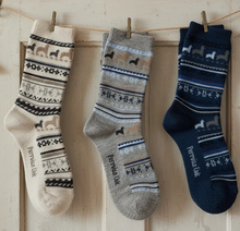 Paca Print Jr Kids Alpaca Socks