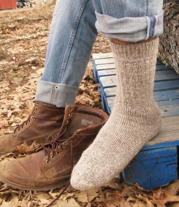 Ultimate Outdoor Alpaca Socks (Oatmeal)