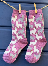 Alpaca Motif Casual Sock (Color Options)