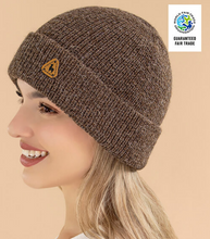 Women's Double Knit English Alpaca Hat (Color Options)