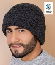Men's Double Knit English Alpaca Hat (Color Options)