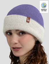 Reversible Knit English Alpaca Hat (Color Options)