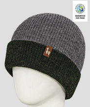 Reversible Knit English Alpaca Hat (Color Options)