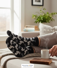 Alpaca Motif Casual Sock (Color Options)