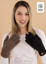 Reversible Alpaca Gloves Heavy Weight