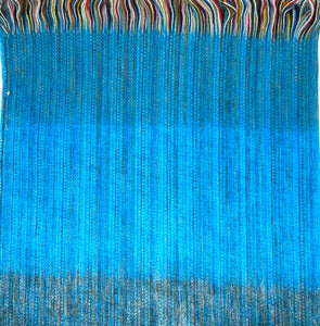 Sea Glass Woven Shawl