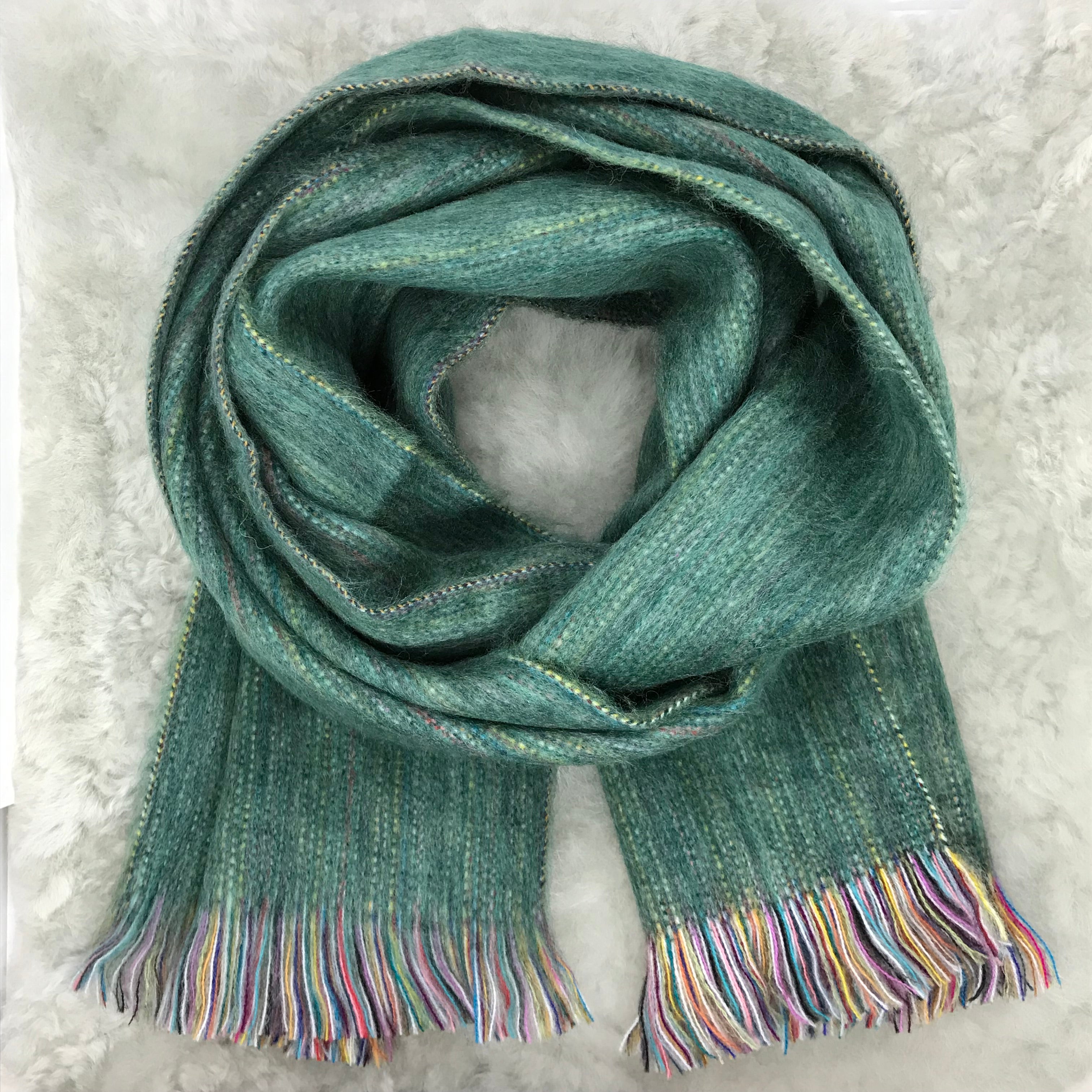 Vermont Woods Woven Scarf – Living the Dream Alpaca Farm