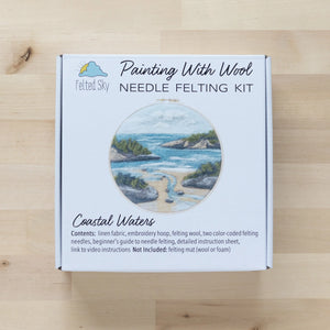 Coastal Waters Needle Felting Kit