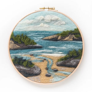 Coastal Waters Needle Felting Kit