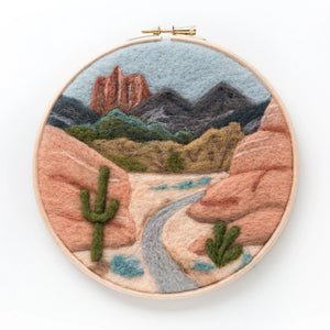 Desert Trail Needle Felting Kit