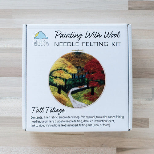 Fall Foliage Needle Felting Kit