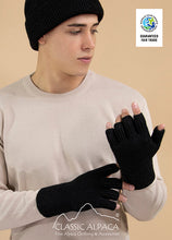 Alpaca Half Finger Gloves