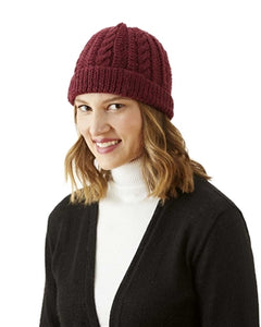 100% Alpaca Trenza Cable Hats (15+Color options)