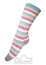 Colors Striped Alpaca Socks (Color Options)