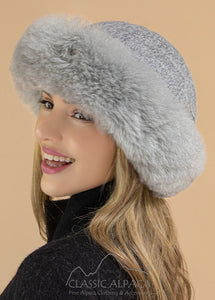 Premium Baby Alpaca Fur Hat