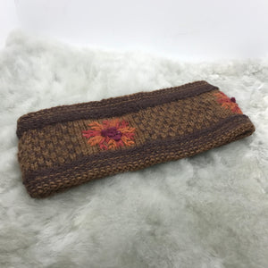 Flower Pattern Alpaca Headbands (2 Color Options)