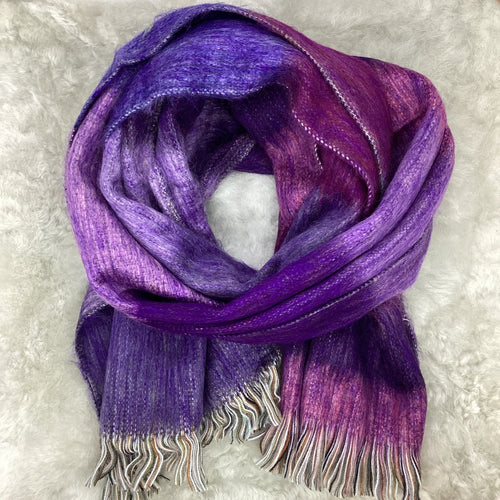 Lavender Fields Woven Scarf