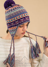Ethnic pattern Alpaca Hat (Color Options)
