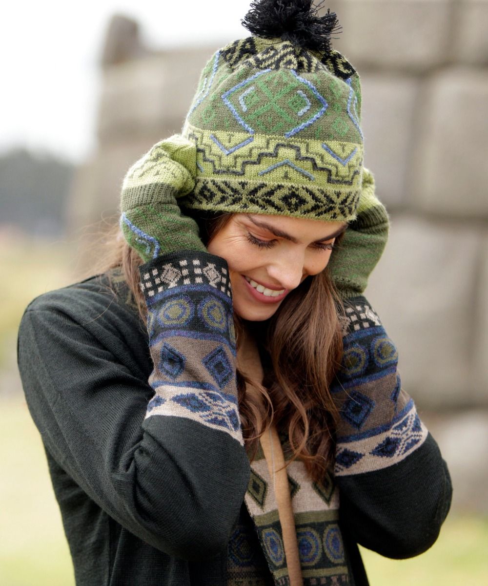 Machupicchu Alpaca Lined Glitten