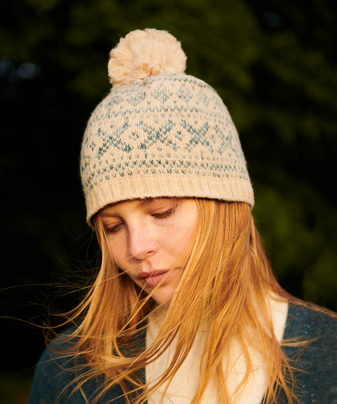 Fair Isle Baby Alpaca Hat (Color Options) – Living the Dream  display picture 2