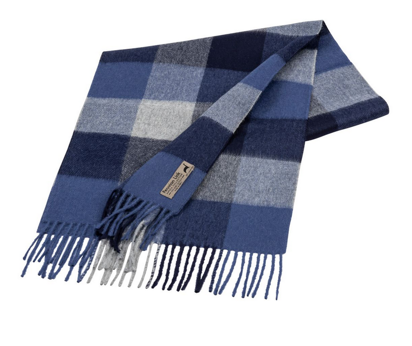 Buffalo 100% Baby Alpaca Woven Scarf (4 Color Options)