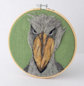 Needle Felted Shoebill Stork Kit