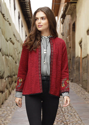 Tokyo Reversible Alpaca Cardigan